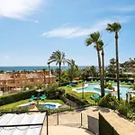 Townhouse With Ocean Views, Bbq, Elevator, Padel And Pool - Costa Galera Park 25 度假居 埃斯特波纳