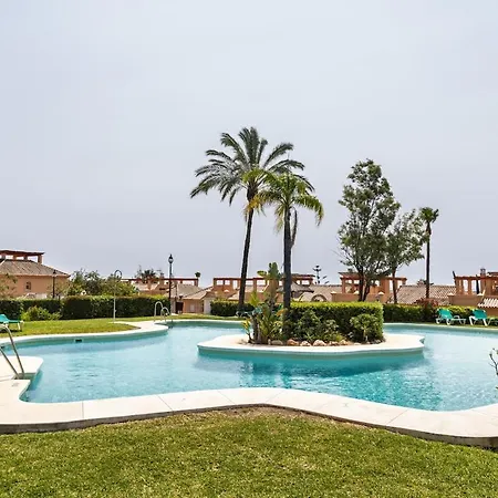 Hébergement de vacances Townhouse With Ocean Views, Bbq, Elevator, Padel And Pool - Costa Galera Park 25 Estepona