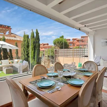 度假居 Townhouse With Ocean Views, Bbq, Elevator, Padel And Pool - Costa Galera Park 25